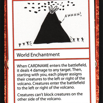 Problematic Volcano [Mystery Booster Playtest Cards]