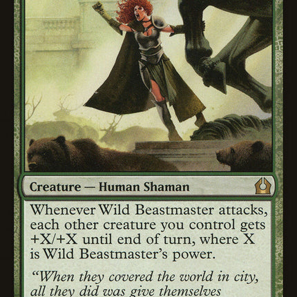 Wild Beastmaster [Return to Ravnica]