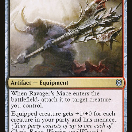 Ravager's Mace [Zendikar Rising]
