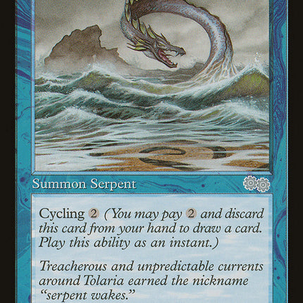 Sandbar Serpent [Urza's Saga]