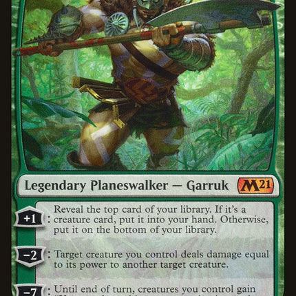Garruk, Savage Herald [Core Set 2021]