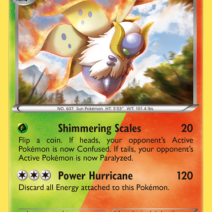 Volcarona (15/114) [XY: Steam Siege]