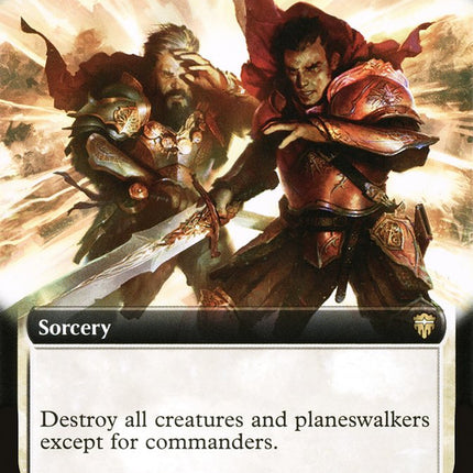 Slash the Ranks (Extended Art) [Commander Legends]