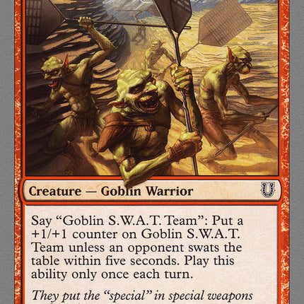 Goblin S.W.A.T. Team [Unhinged]