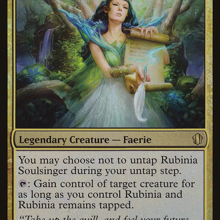 Rubinia Soulsinger (Oversized) [Commander 2013 Oversized]