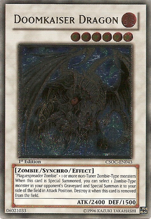 Doomkaiser Dragon (UTR) [CSOC-EN043] Ultimate Rare