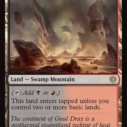 Smoldering Marsh [Lorwyn Eclipsed Commander]