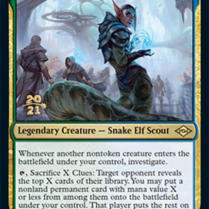 Lonis, Cryptozoologist [Modern Horizons 2 Prerelease Promos]