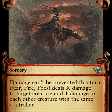 Fear, Fire, Foes! [The Lord of the Rings: Tales of Middle-Earth Showcase Scrolls]