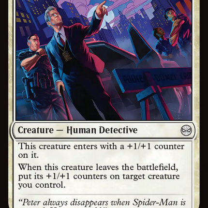 Selfless Police Captain [Marvel's Spider-Man]
