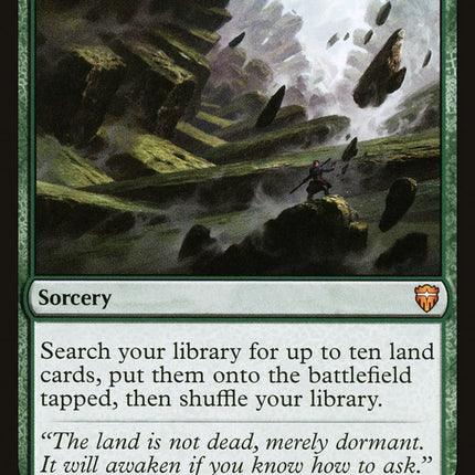 Reshape the Earth [Commander Legends]