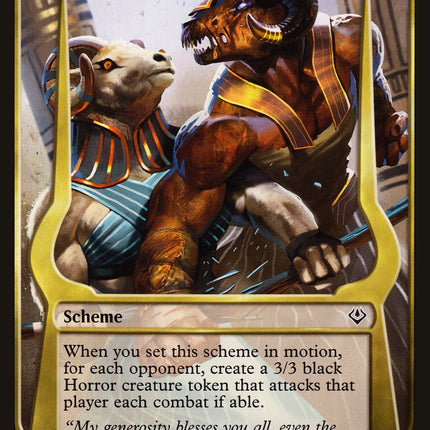 For Each of You, a Gift (Schemes) [Archenemy: Nicol Bolas Schemes]