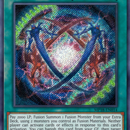 Ultra Polymerization [MP18-EN014] Secret Rare