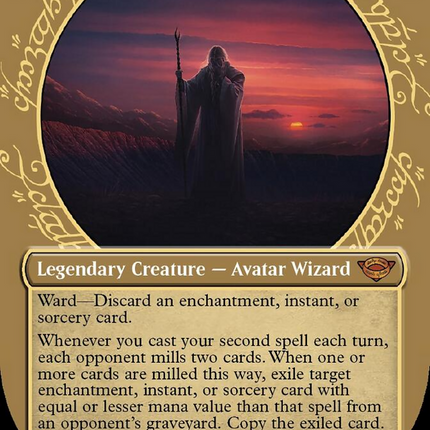 Saruman of Many Colors (Showcase Ring Frame) [The Lord of the Rings: Tales of Middle-Earth]