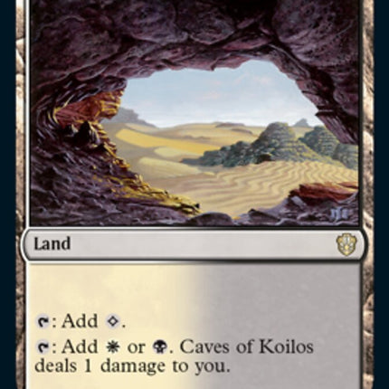 Caves of Koilos [Commander 2021]