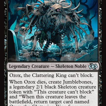 Ozox, the Clattering King (Anime) [Foundations Jumpstart]