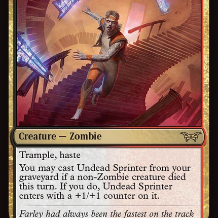 Undead Sprinter [Duskmourn: House of Horror]