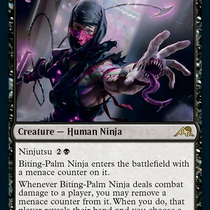 Biting-Palm Ninja [Kamigawa: Neon Dynasty]