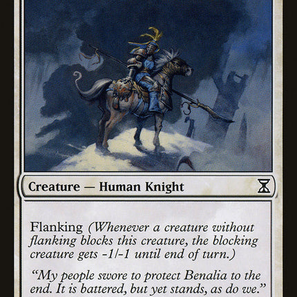 Benalish Cavalry [Time Spiral]