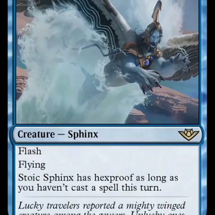 Stoic Sphinx [Outlaws of Thunder Junction]