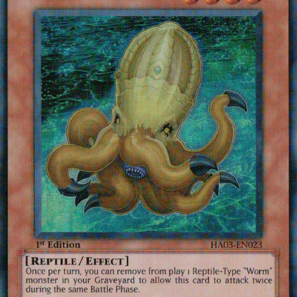 Worm Tentacles [HA03-EN023] Super Rare