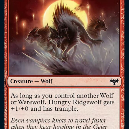 Hungry Ridgewolf [Innistrad: Crimson Vow]