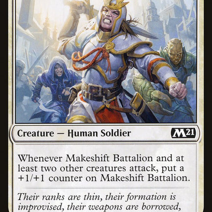 Makeshift Battalion [Core Set 2021]