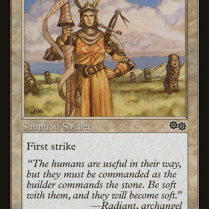 Serra Zealot [Urza's Saga]