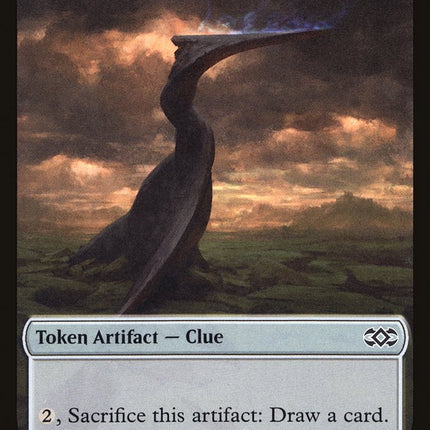 Clue Token [Double Masters Tokens]
