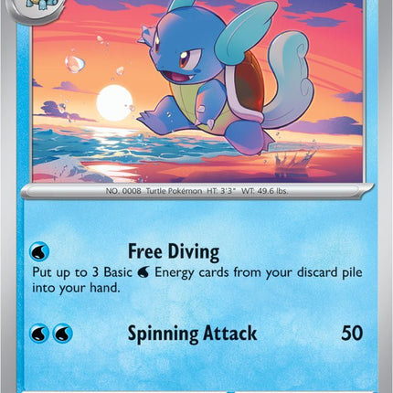 Wartortle (008/165) [Scarlet & Violet 151]