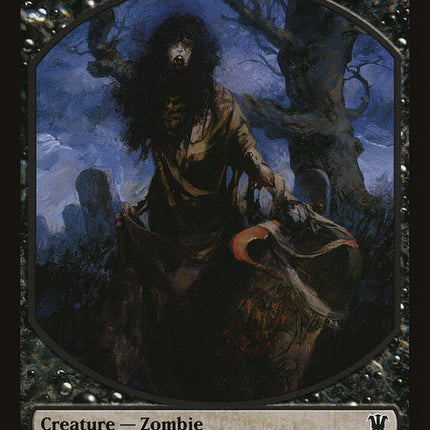 Zombie Token (8/12) [Innistrad Tokens]
