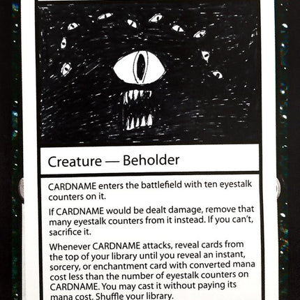 Underdark Beholder [Mystery Booster Playtest Cards]