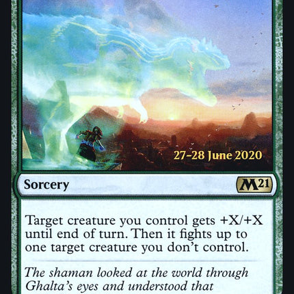 Primal Might [Core Set 2021 Prerelease Promos]