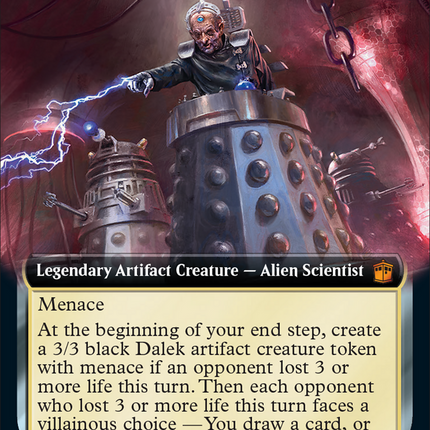Davros, Dalek Creator (Extended Art) [Doctor Who]
