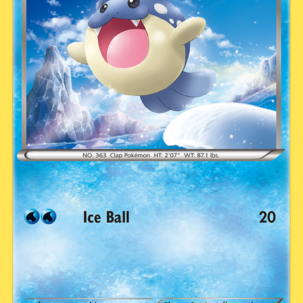 Spheal (46/160) [XY: Primal Clash]