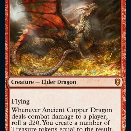 Ancient Copper Dragon [Commander Legends: Battle for Baldur's Gate]