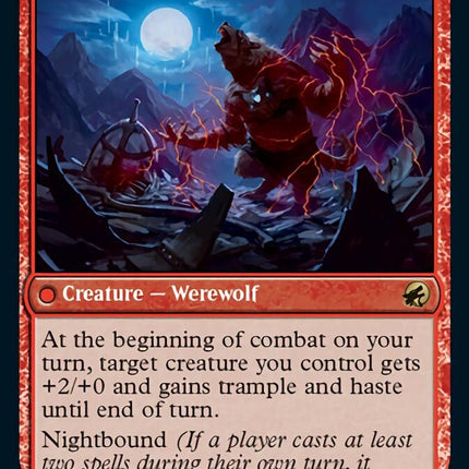 Reckless Stormseeker // Storm-Charged Slasher [Innistrad: Midnight Hunt]