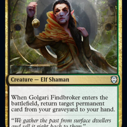 Golgari Findbroker [Kaldheim Commander]