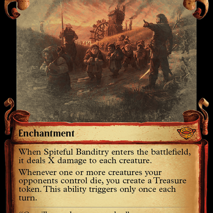 Spiteful Banditry [The Lord of the Rings: Tales of Middle-Earth Showcase Scrolls]