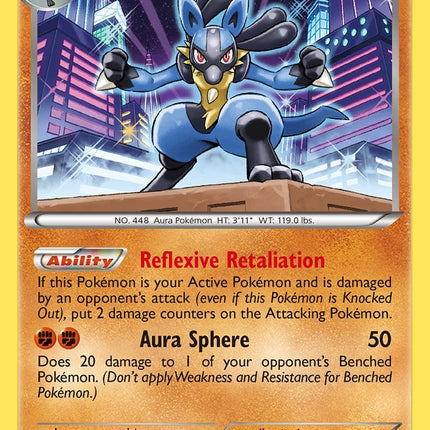 Lucario (64/99) (Cosmos Holo) (Blister Exclusive) [Black & White: Next Destinies]