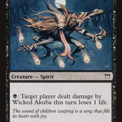 Wicked Akuba [Champions of Kamigawa]