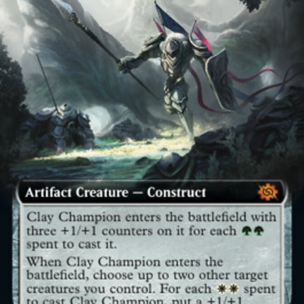 Clay Champion (Extended Art) [The Brothers' War]