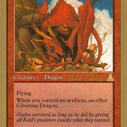 Covetous Dragon (Kai Budde) [World Championship Decks 1999]