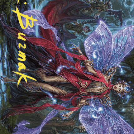 Tegwyll, Duke of Splendor Art Card (Gold-Stamped Signature) [Wilds of Eldraine Art Series]