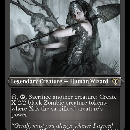 Ghoulcaller Gisa (Foil Etched) [Commander Masters]