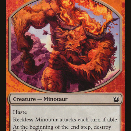 Reckless Minotaur [Born of the Gods Battle the Horde]