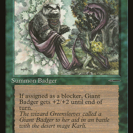 Giant Badger (Book Promo) [HarperPrism Book Promos]