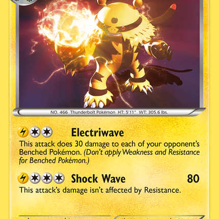Electivire (54/149) [Black & White: Boundaries Crossed]