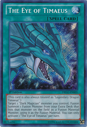 The Eye of Timaeus [DRLG-EN005] Secret Rare