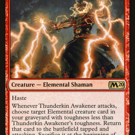 Thunderkin Awakener (Promo Pack) [Core Set 2020 Promos]